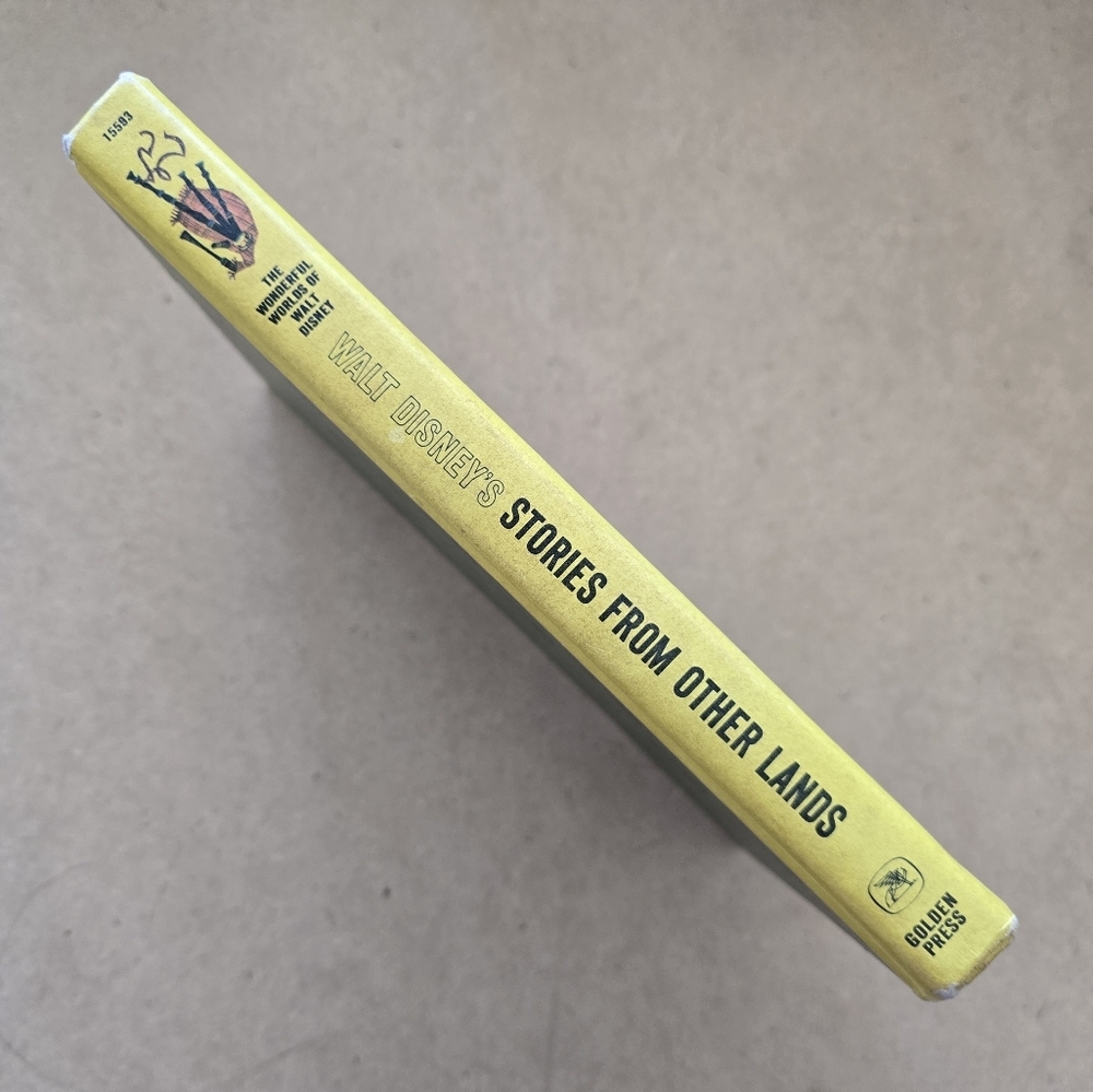 Walt Disney’s Stories From Other Lands | 1965 Golden Press Vtg Illustrated Book